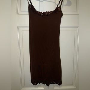 Sold out Brown lace Skims dress